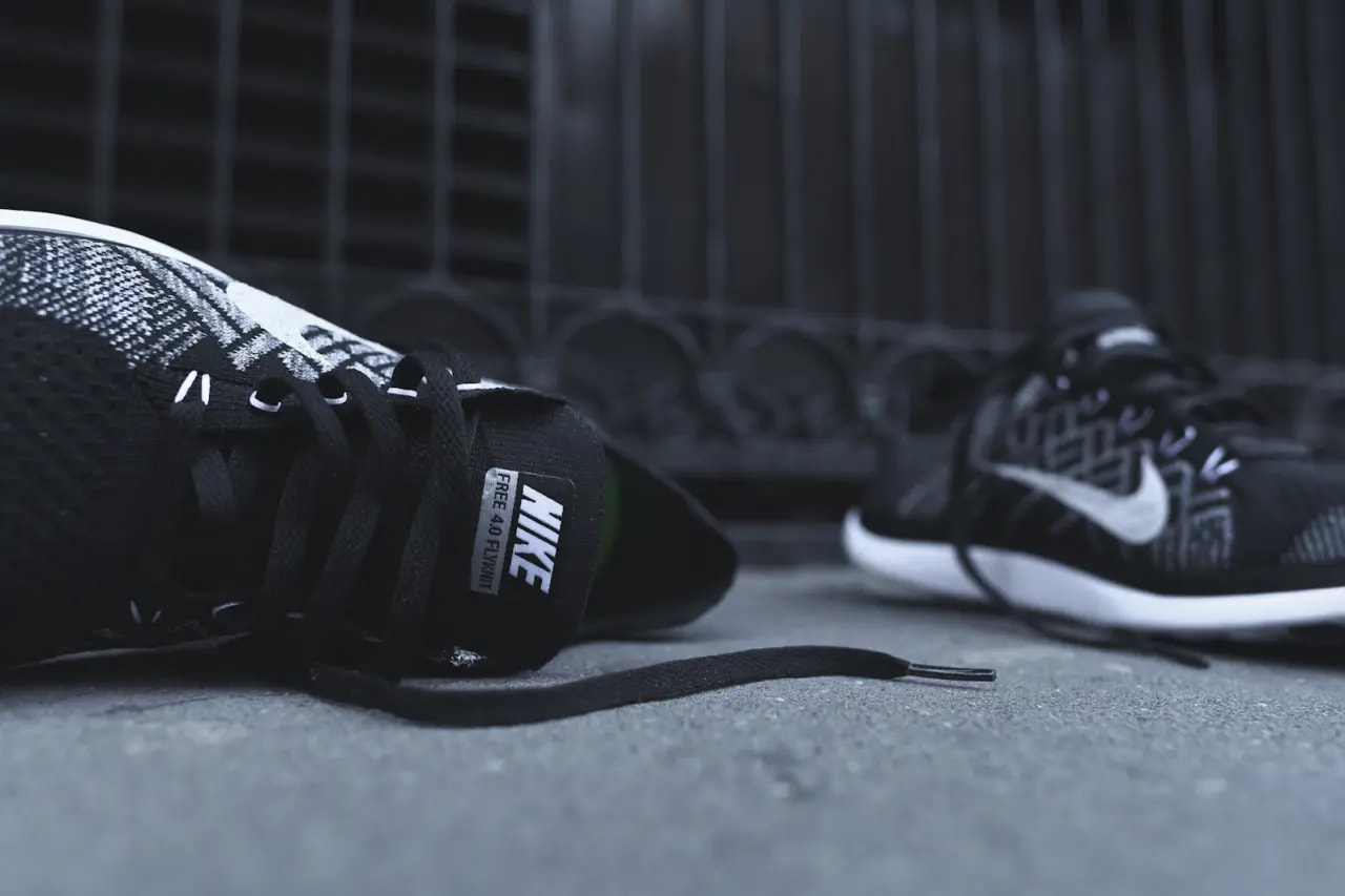 Giày Nike Free 4.0 Flyknit 'Black' 717075 001 — ảnh 2
