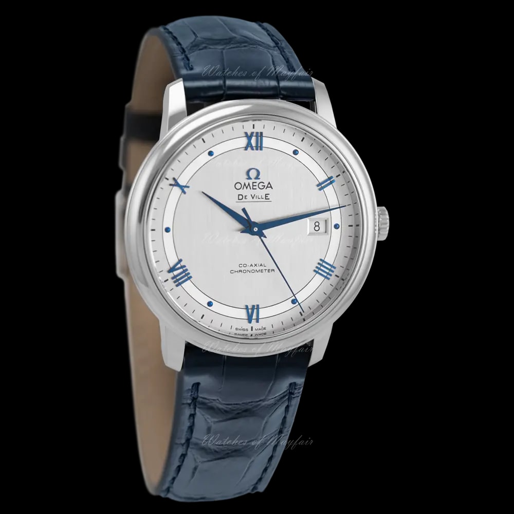 Đồng Hồ Omega De Ville 'White' 424-13-40-20-02-003 — ảnh 3