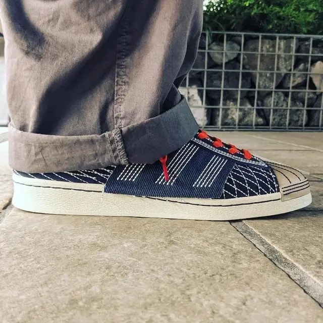 Giày Adidas Superstar 82 'Shadow Navy' GW3204 — ảnh 2