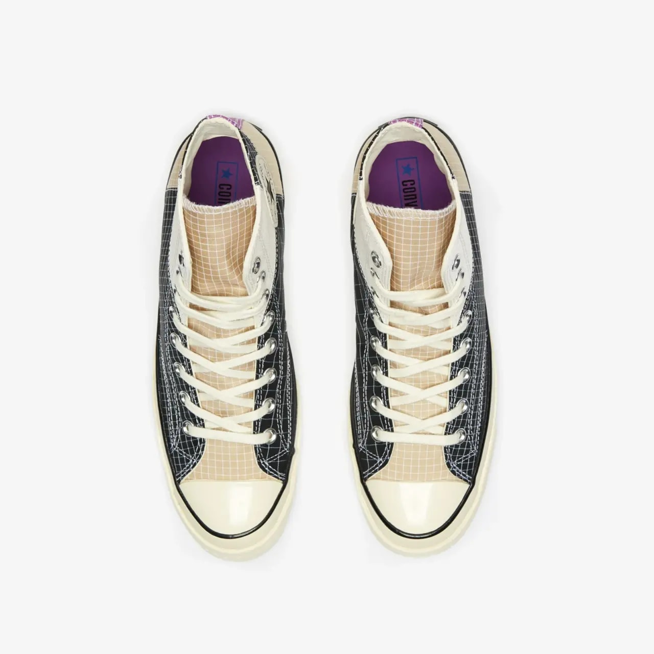 Giày Converse Chuck 70 Hi Quad Ripstop 'Black' 166316C — ảnh 4