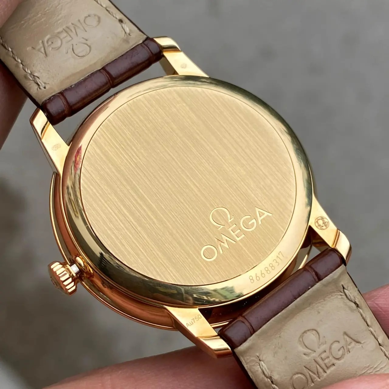 Đồng Hồ Omega De Ville Prestige Automatic 'Brown' 424-53-40-20-02-002 — ảnh 2