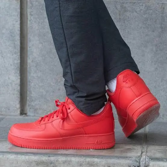 Giày Nike Air Force 1 Low '07 LV8 1 'Triple Red' CW6999-600 — ảnh 3