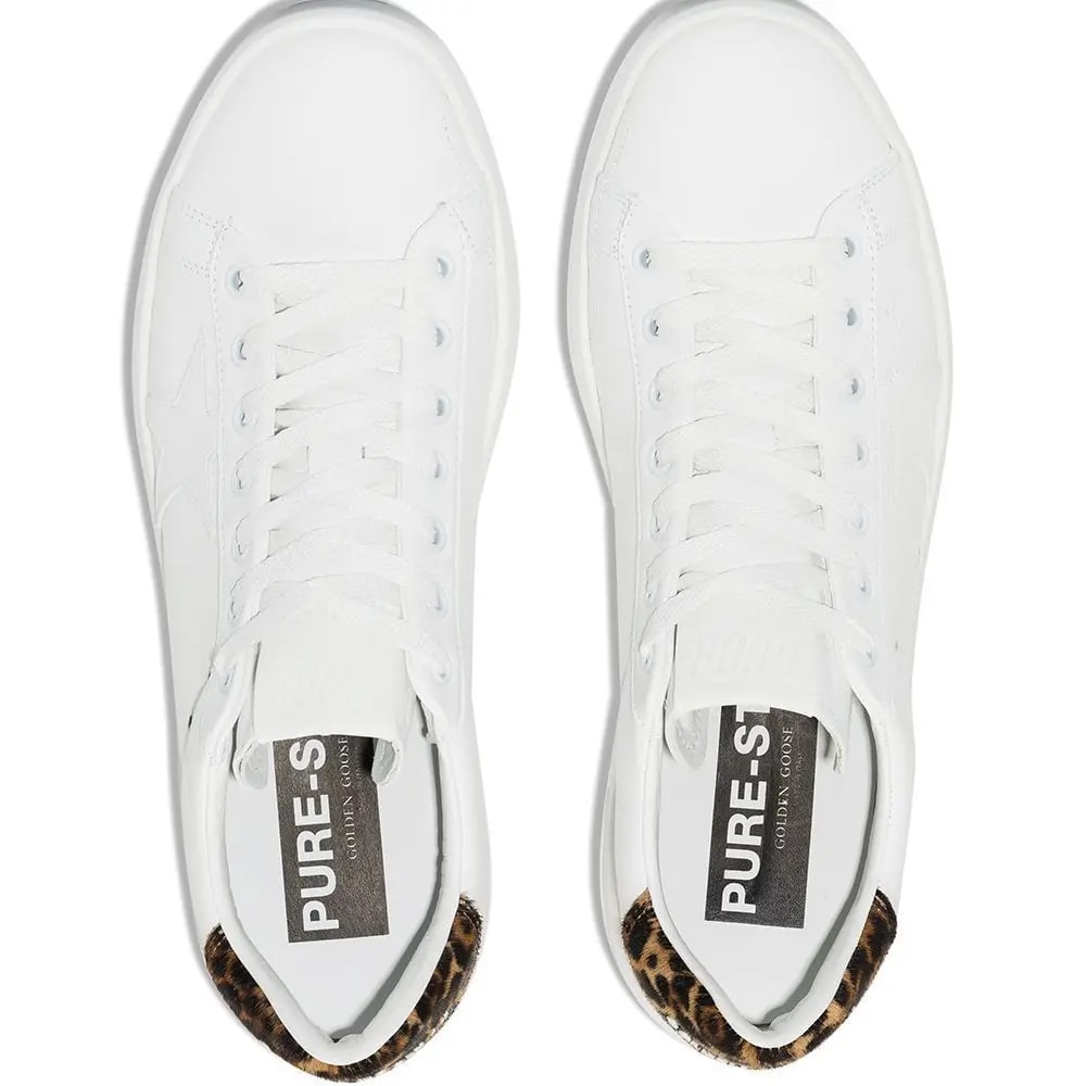 Giày Golden Goose Purestar 'Leopard White' GWF00124-F000310-10269 — ảnh 4