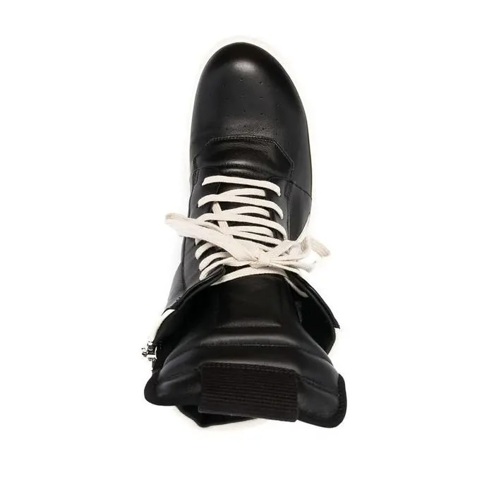 Giày Rick Owens Geobasket Sneakers Black RU21S6894 — ảnh 4
