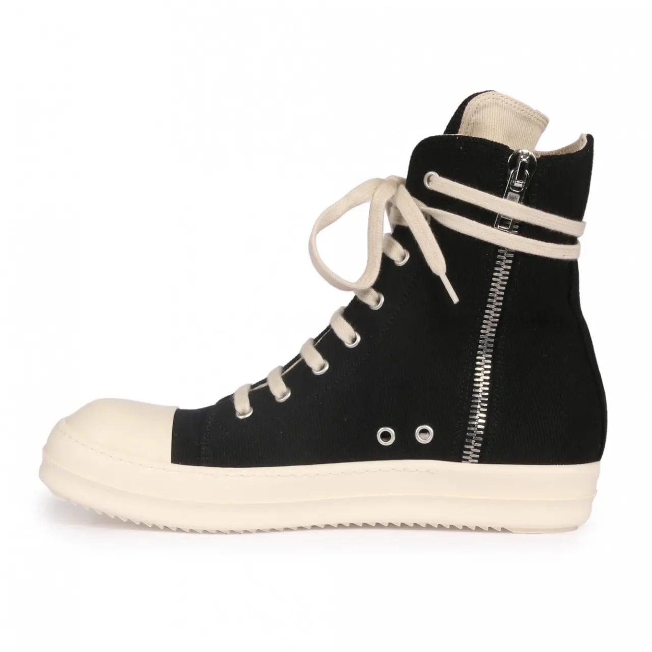 Giày Rick Owens DRKSHDW Canvas High Top Sneakers DU18F7800-CVP — ảnh 2