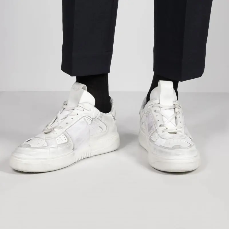 Giày Valentino Calf Ribbons Low-Top VL7N VY0S0C58JTV10K — ảnh 2