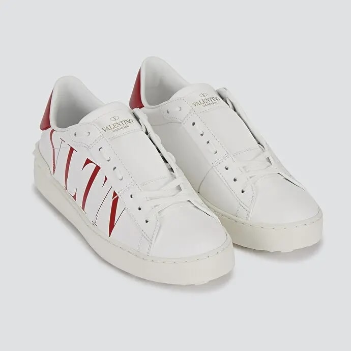 Giày Valentino Open Sneaker In Calfskin Leather WW2S0781XZUKR5 — ảnh 5