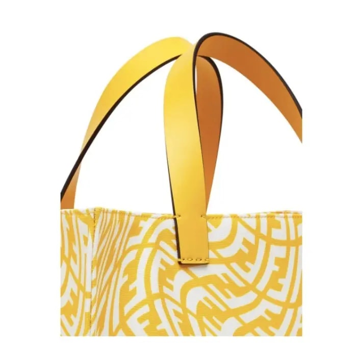 Túi Fendi Glazed Canvas Bag 'Yellow' 8BH357-AFP4-F1EEC — ảnh 3