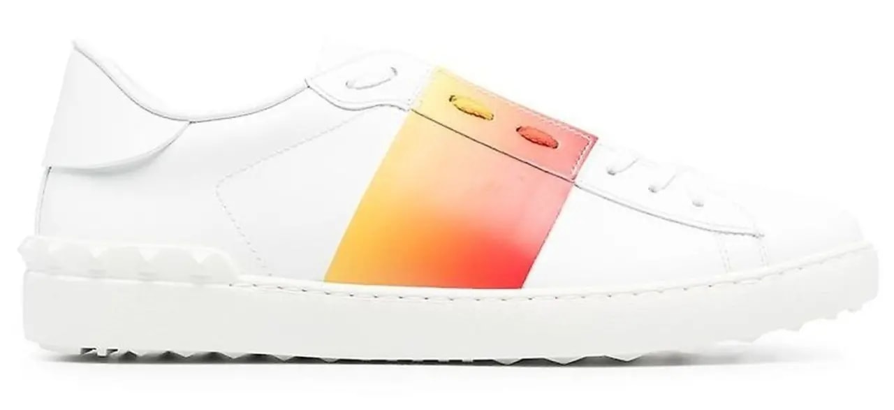 Giày Valentino Open Sneaker White Calfskin VY2S0830GRK3ZM — kich-thuoc: 42