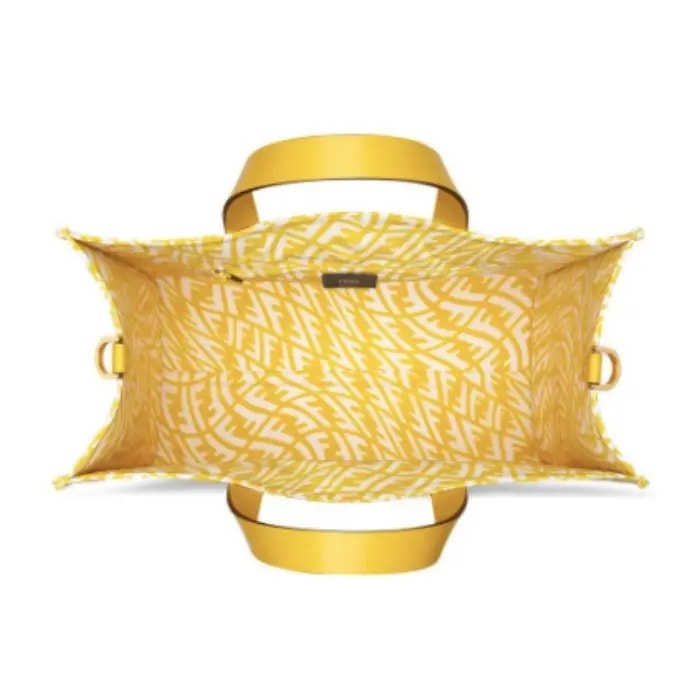 Túi Fendi Glazed Canvas Bag 'Yellow' 8BH357-AFP4-F1EEC — ảnh 2