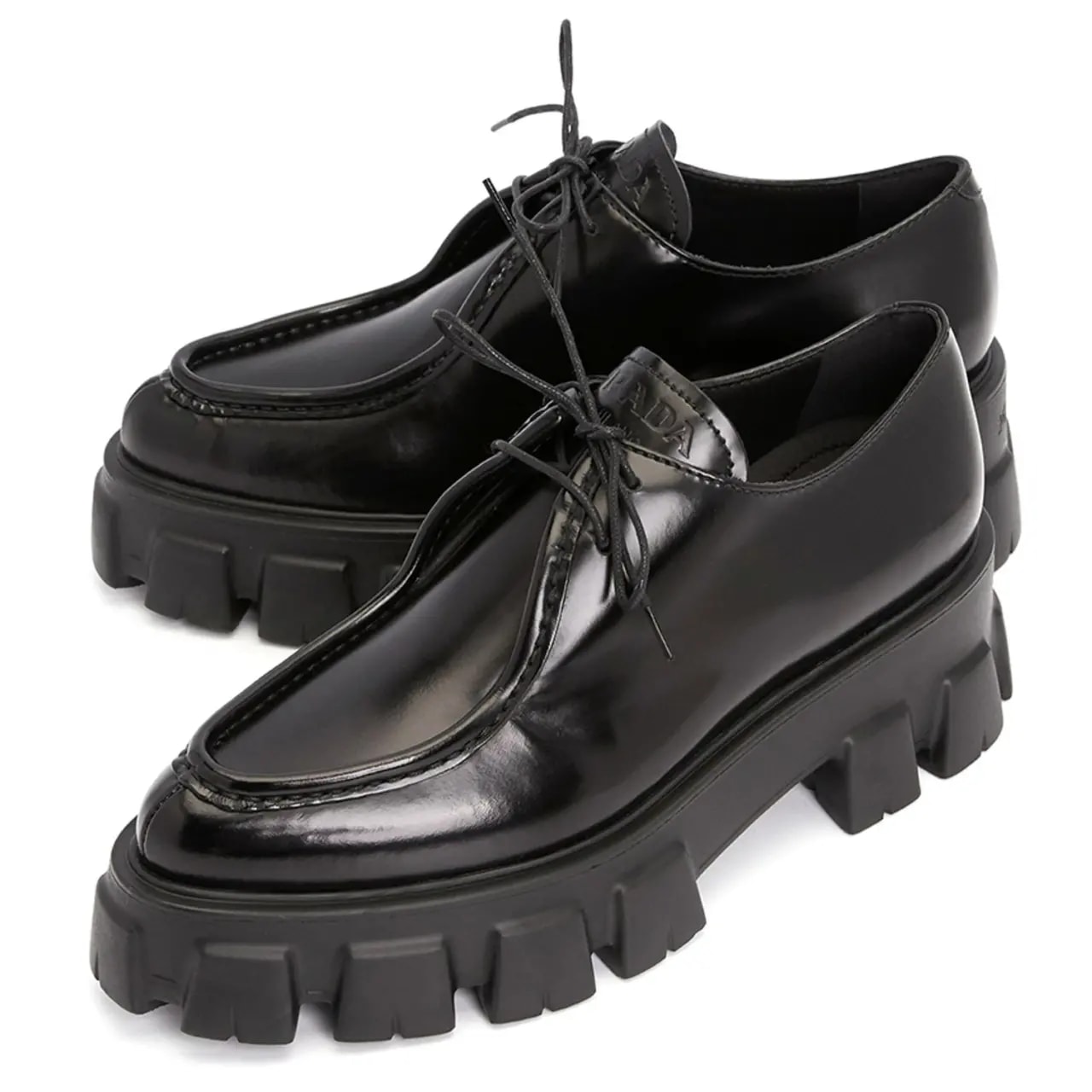 Giày Prada Logo Monolith Pointy 'Black' 1E719M-055-F0002 — ảnh 3