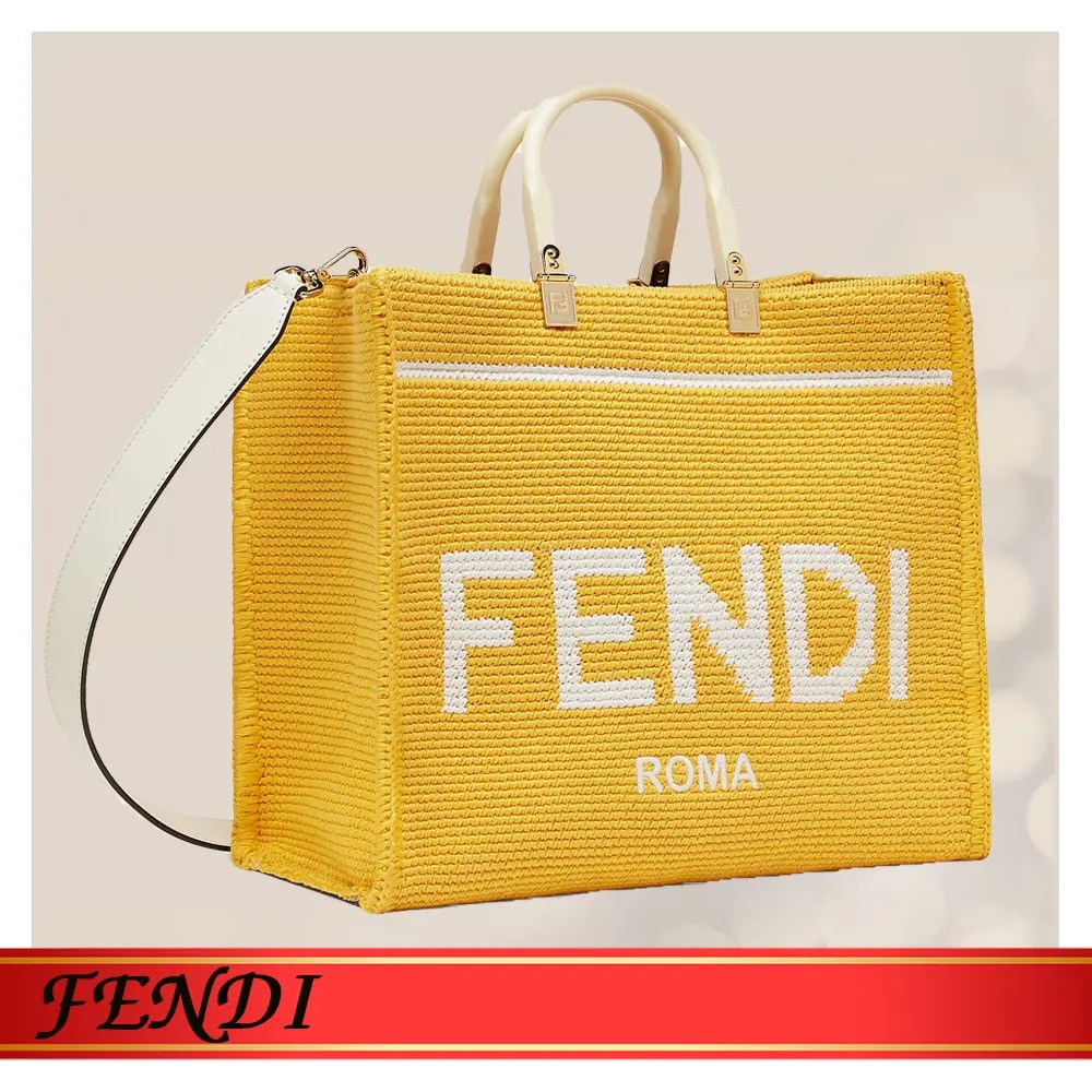 Túi Fendi Sunshine Crochet Bag 'Yellow' 8BH386-AFP2-F1E8X — ảnh 2