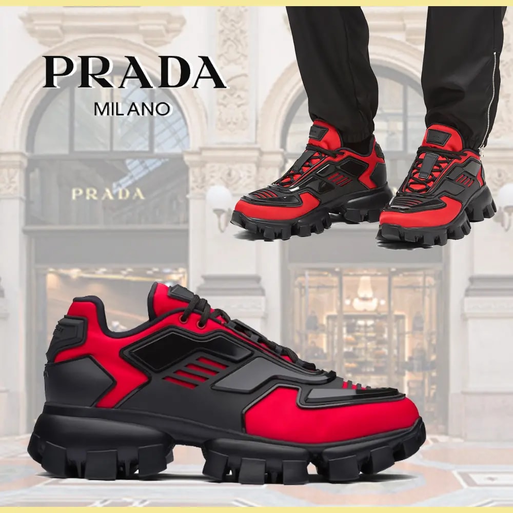 Giày Prada Cloudbust Thunder Red 2EG293_3LFV_F0011 — ảnh 2