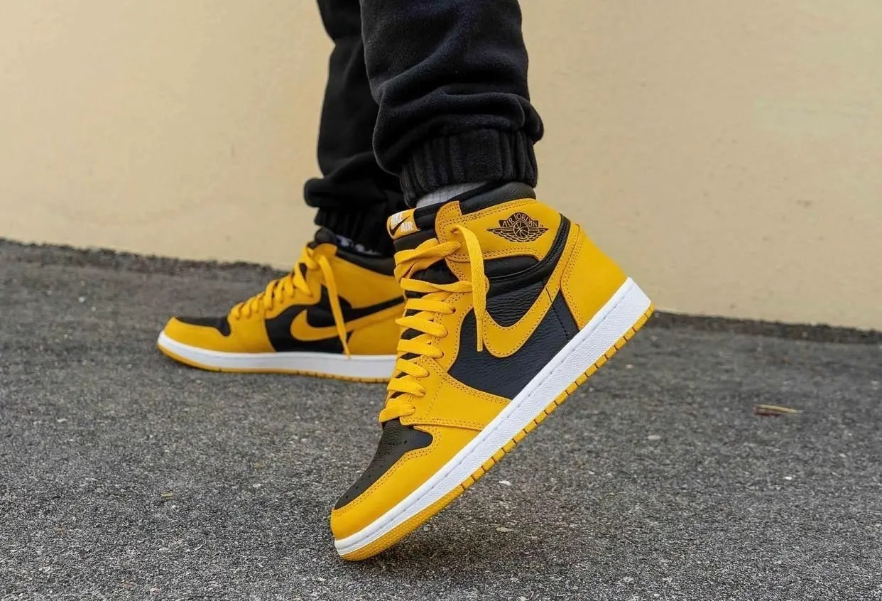Giày Nike Air Jordan 1 Retro High OG GS 'Pollen' 575441-701 — ảnh 5