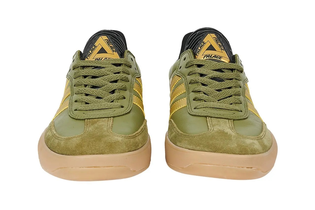 Giày Adidas x Palace Samba 'Olive Gold' HQ6100 — ảnh 2
