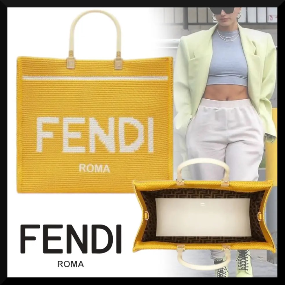 Túi Fendi Sunshine Crochet Bag 'Yellow' 8BH386-AFP2-F1E8X — ảnh 3