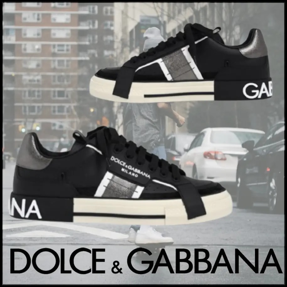 Giày Dolce &amp; Gabbana Calfskin 2.0 Custom Black Silver CS1863-AO223-8B979 — ảnh 3