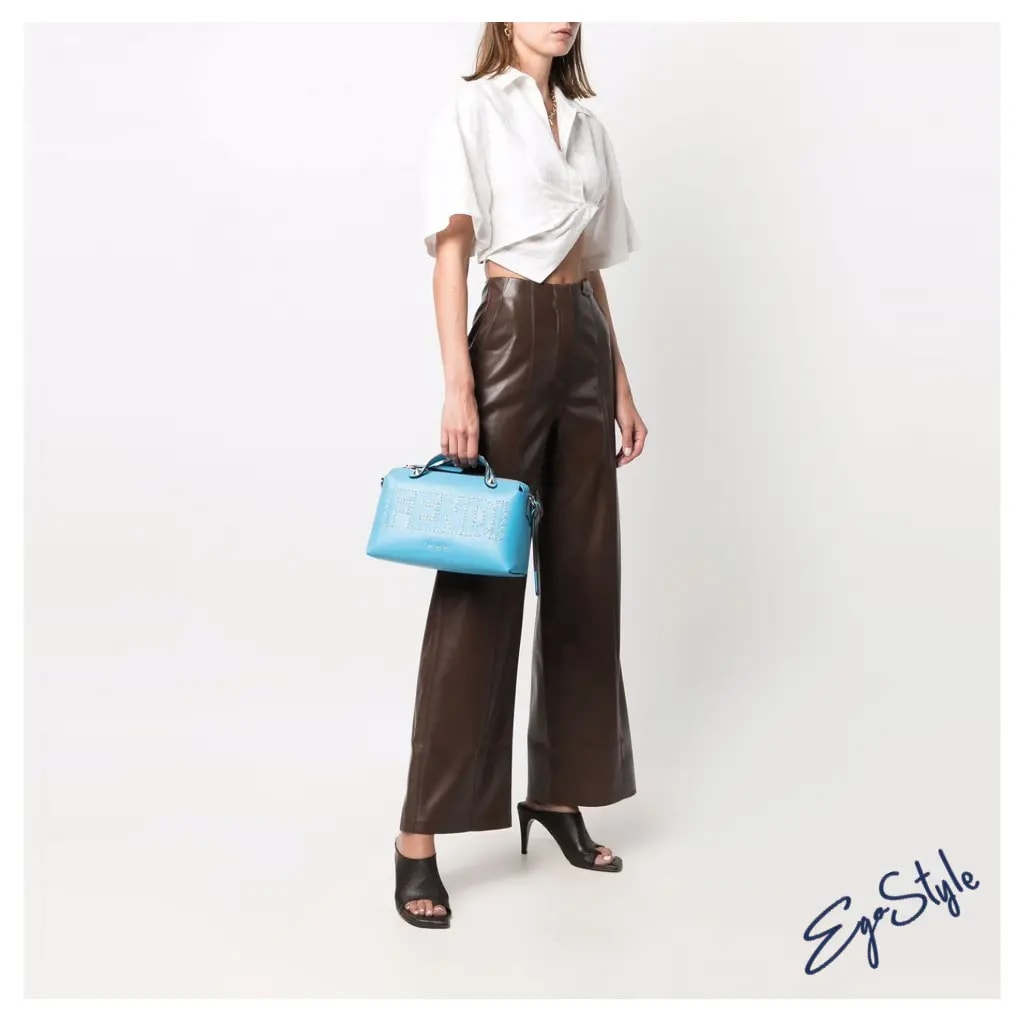 Túi Fendi Casual Style Leather 'Blue' 8BL146AFL8F1E8E — ảnh 2