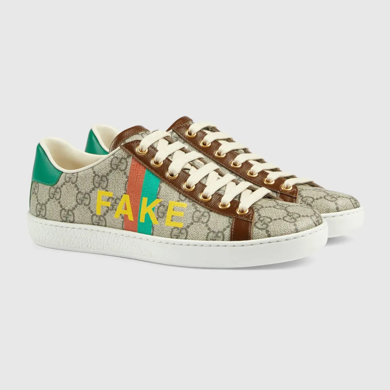 Giày Gucci Ace 'Fake Not Print' 636359-2GC10-8260 — ảnh 4