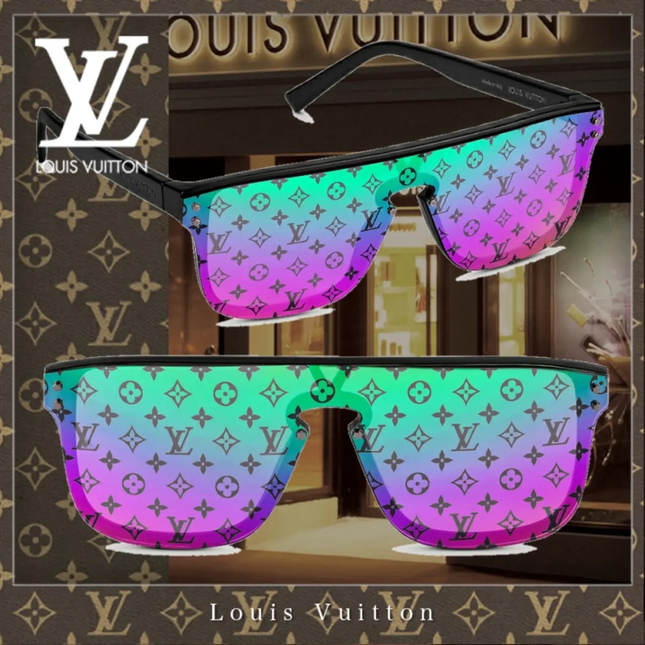 Kính Louis Vuitton 2020-21FW Lv Waimea Multilcolor Z1423E — ảnh 3