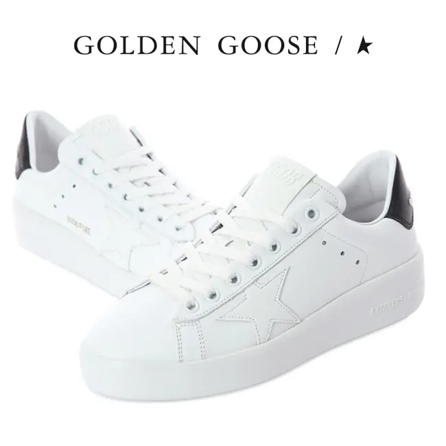 Giày Golden Goose Purestar 'White Black' GWF00197-F000537-10283 — ảnh 4