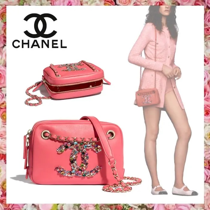 Túi Chanel Camera Case Pink AS2305-B04862-NA106 — ảnh 2