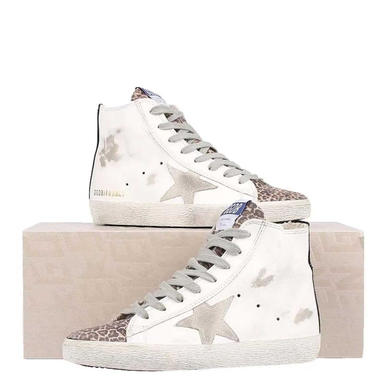 Giày Golden Goose Francy White Glitter GWF00113-F000255-10258 — ảnh 2