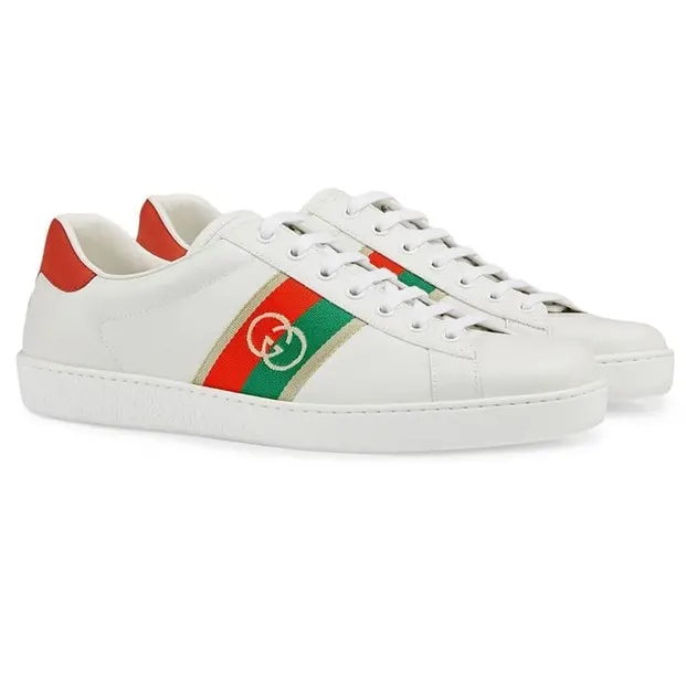 Giày Gucci Interlocking G Web Ace 6447491XGM0 9063 — ảnh 4