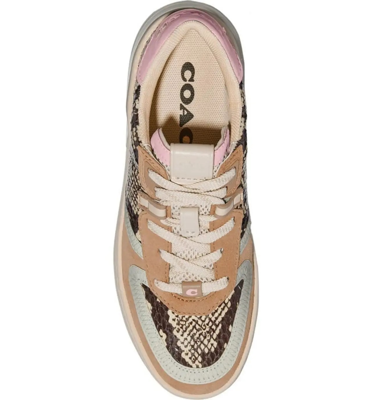 Giày Coach Citysole Court Sneaker In Snakeskin G5246-QHQ — ảnh 5