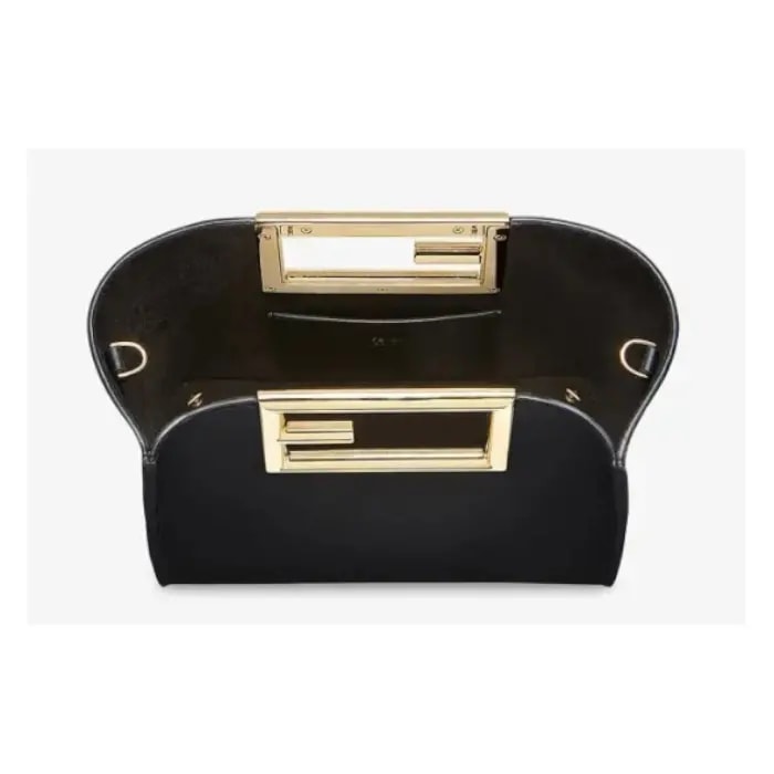 Túi Fendi Casual Style 2WAY Plain Logo Handbags 'Black' 8BS054-AAIW-F0KUR — ảnh 3