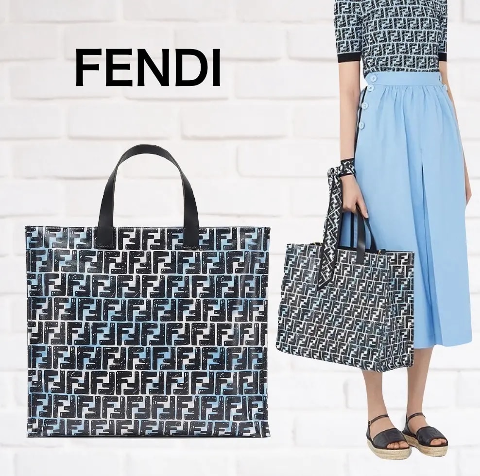 Túi Fendi 2020-21FW Shopper By Truecolors 8BH357ADBTF1C78 — ảnh 2
