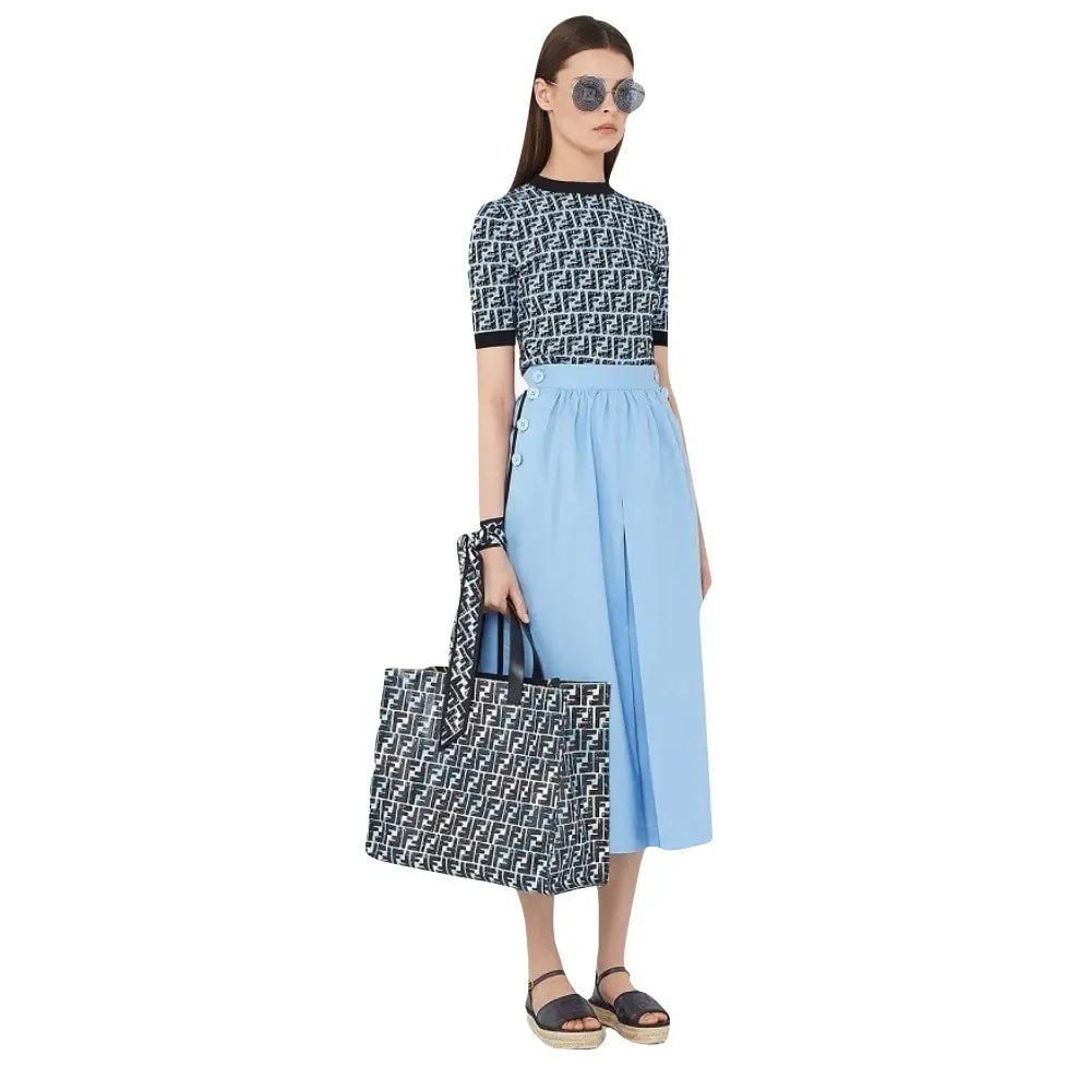 Túi Fendi 2020-21FW Shopper By Truecolors 8BH357ADBTF1C78 — ảnh 5