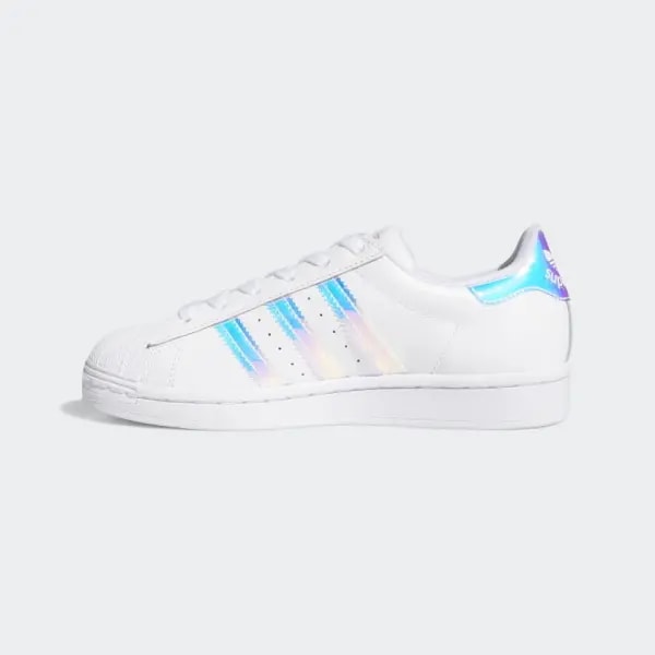 Giày Adidas Superstar J 'White Iridescent' FX7594 — ảnh 4