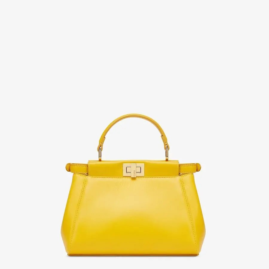 Túi Fendi Peekaboo Mini' Shoulder Bag 'Yellow' 8BN244-AD6G-F192E — ảnh 2