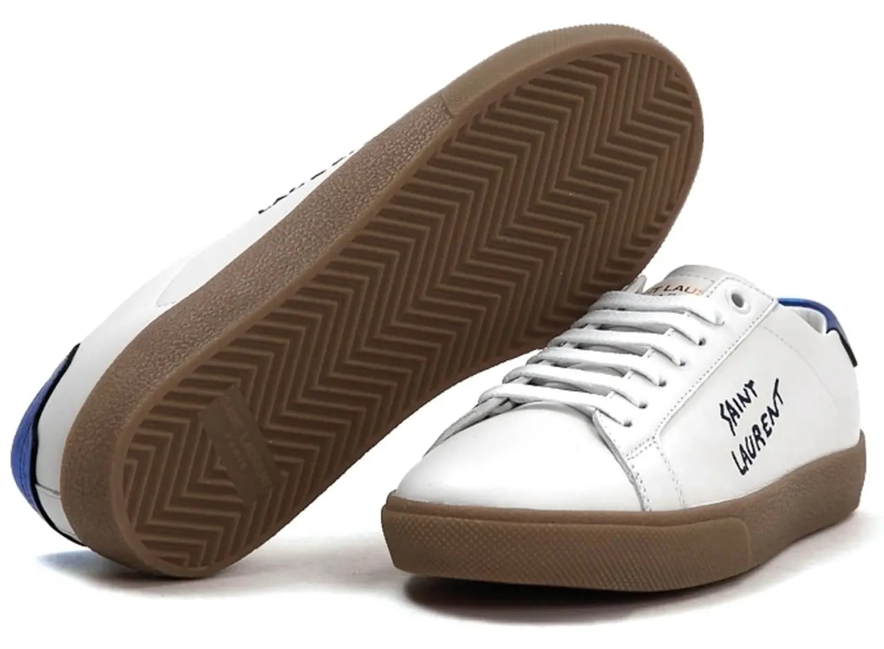 Giày Saint Laurent Court Classic SL 06 Low 'White Pearl Blue' 610649-0ZS70-9587 — ảnh 3