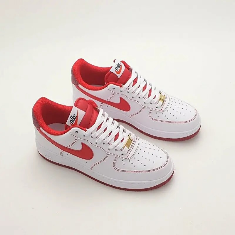 Giày Nike Air Force 1 '07 First Use White Team Red DA8478-101 — ảnh 5