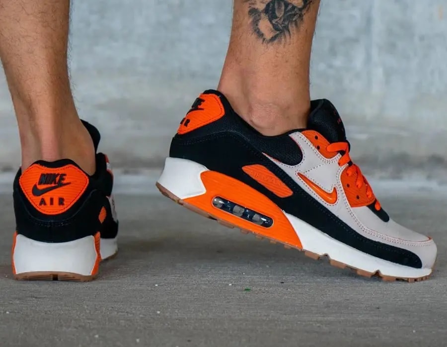 Giày Nike Air Max 90 'Home Away Safety Orange' CJ0611-100 — ảnh 2