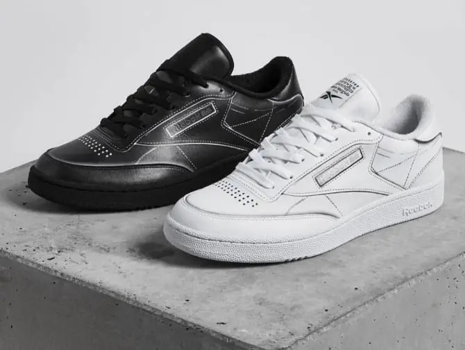 Giày Reebok Maison Margiela x Club C 'Black' H02361 — ảnh 5