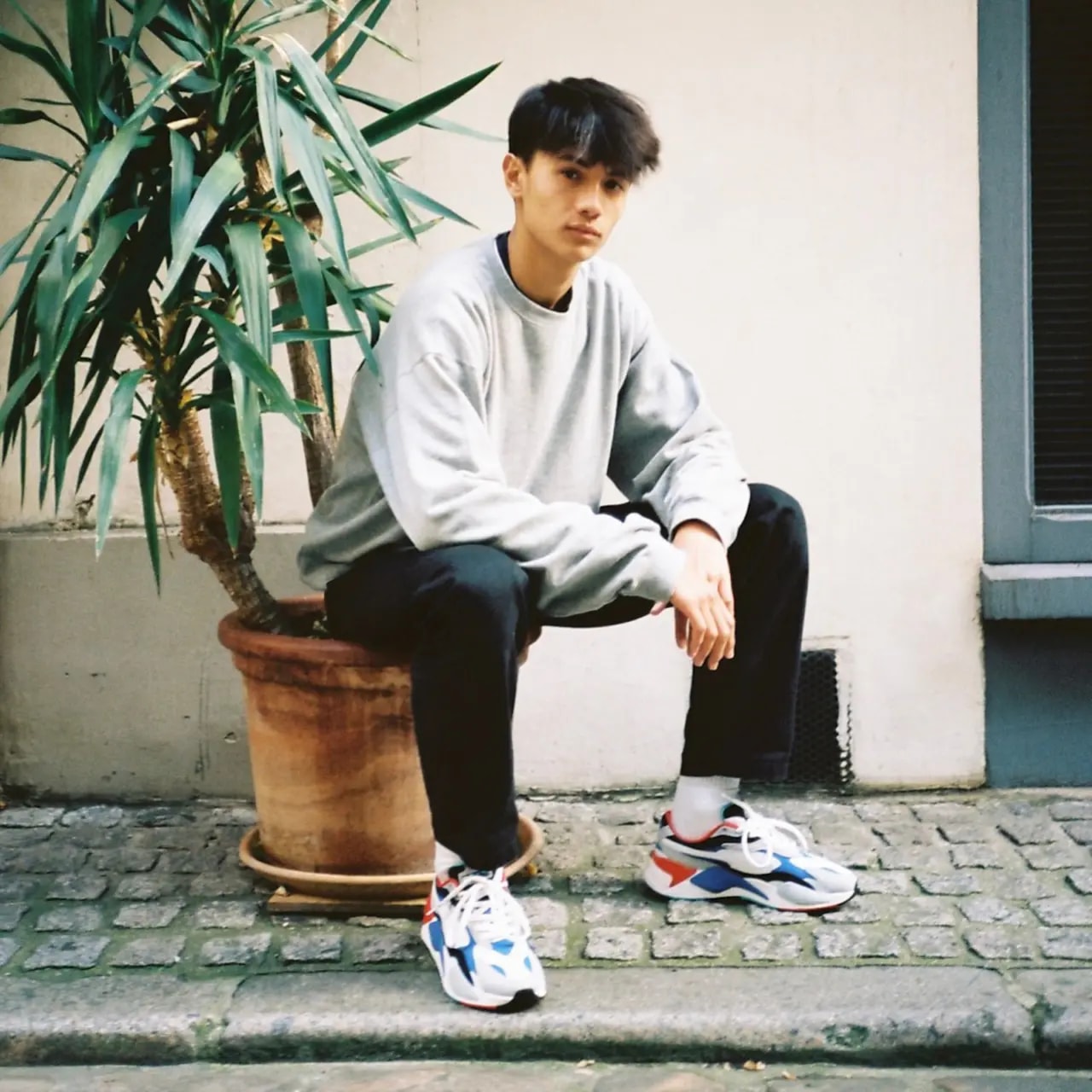 Giày Puma RS-X3 Puzzle White 371570-05 — ảnh 4