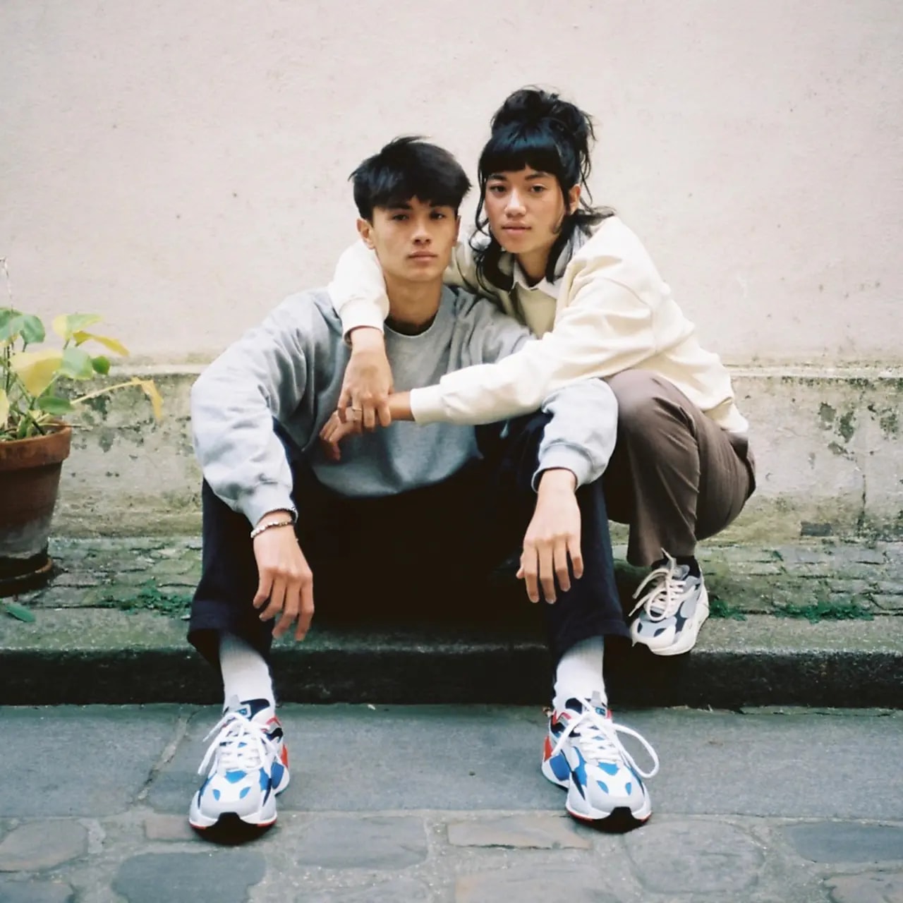 Giày Puma RS-X3 Puzzle White 371570-05 — ảnh 3