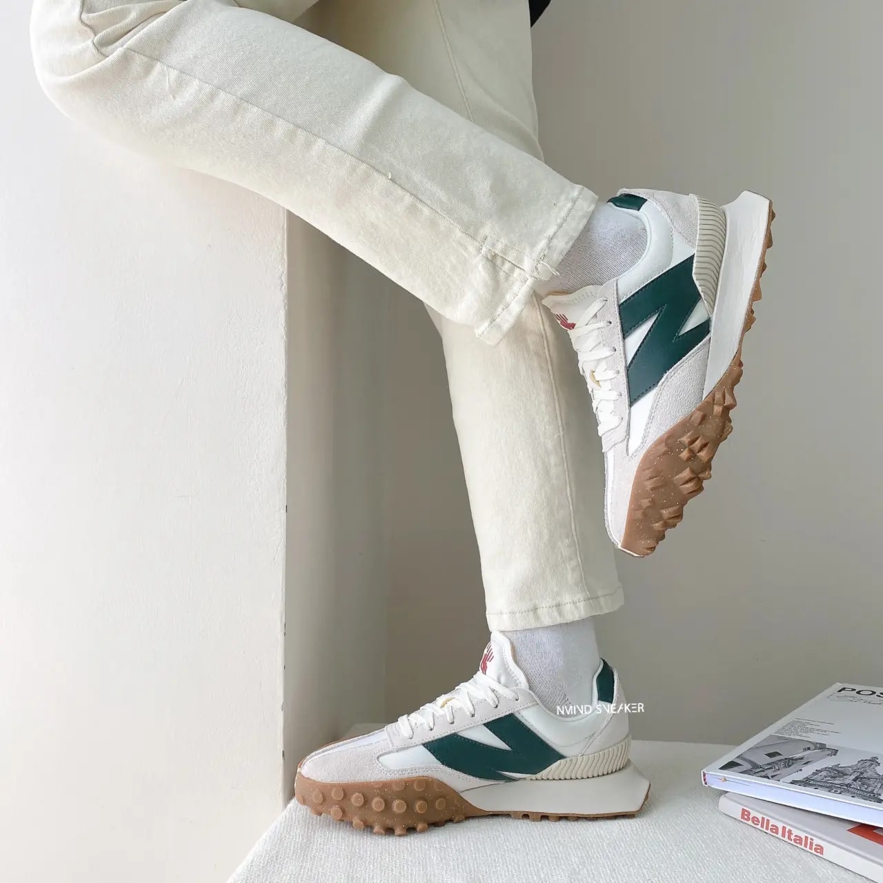 Giày New Balance XC-72 'Sea Salt Nightwatch Green' UXC72VA — ảnh 5