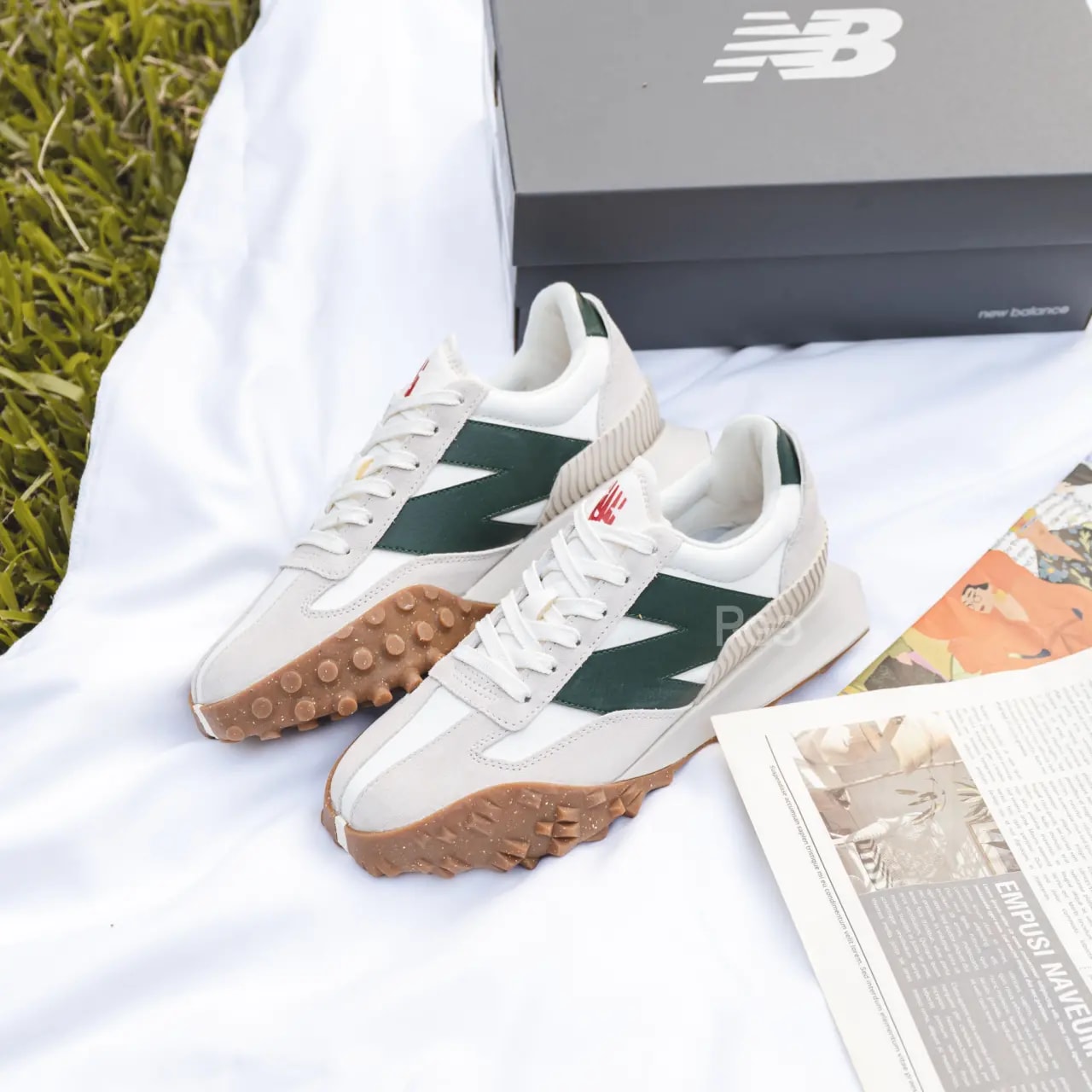 Giày New Balance XC-72 'Sea Salt Nightwatch Green' UXC72VA — ảnh 3