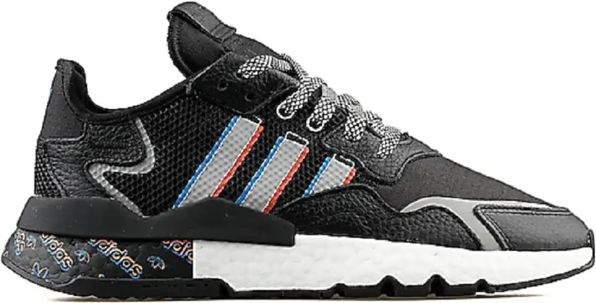 Giày Adidas Nite Jogger Core Black Cloud White H01718 — kich-thuoc: 41 1/3