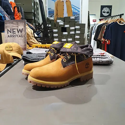 Giày Timberland Premium Roll Top Boots Camo Pattern A26UV — ảnh 4