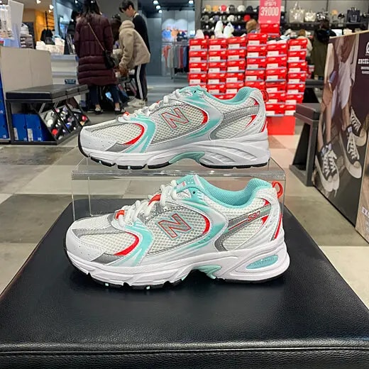 Giày New Balance 530 White Turquoise MR530CC1 — ảnh 3