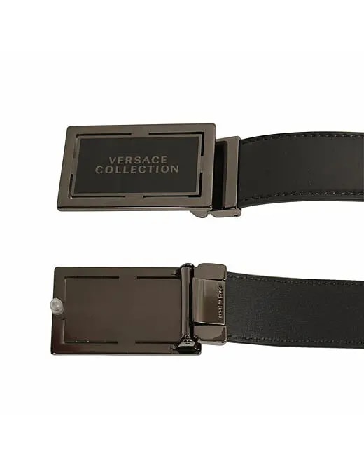Thắt Lưng Versace Men's Dress Belt V91222S VM00046 V000 BLACK — ảnh 2