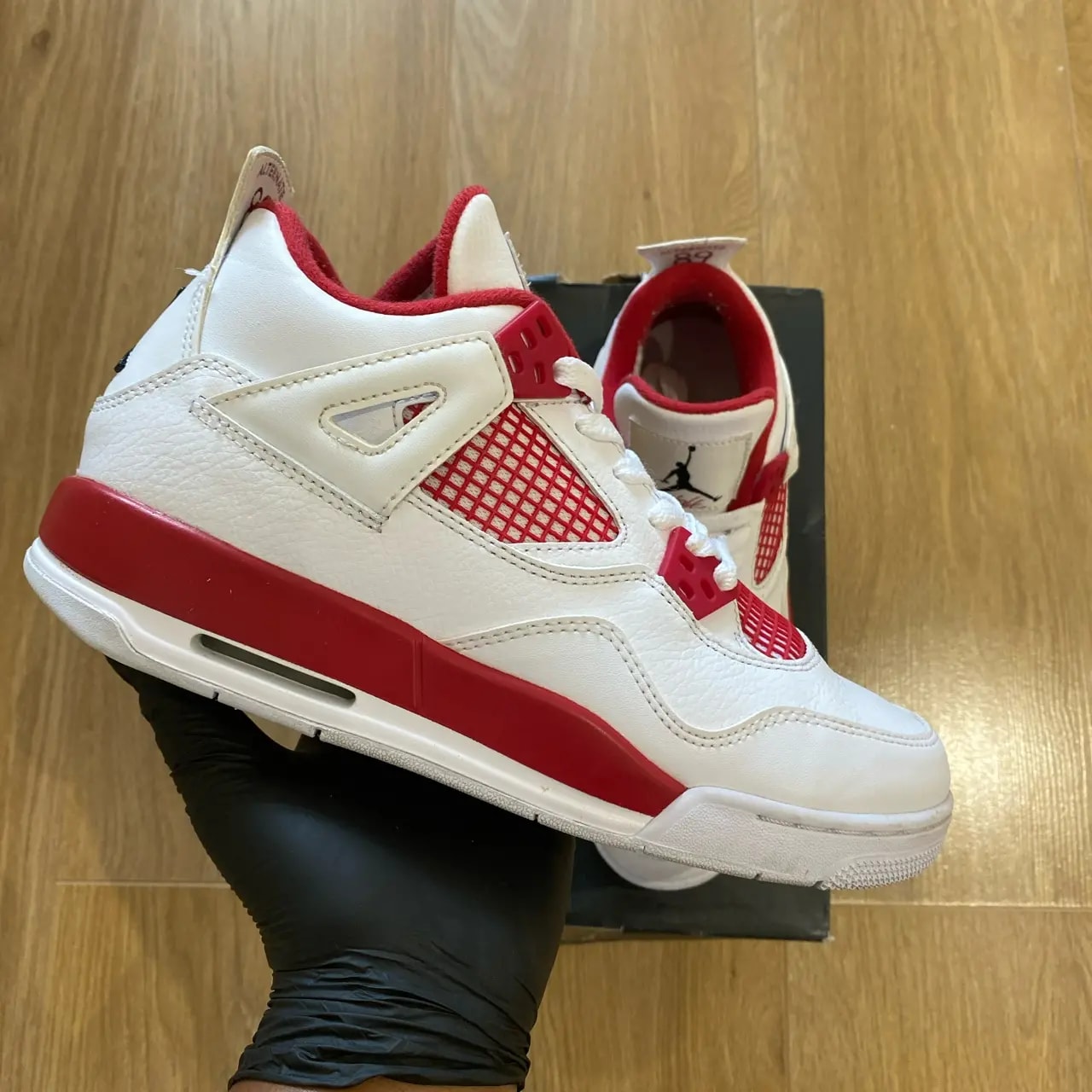 Giày Nike Air Jordan 4 Retro BG 'Alternate 89' 408452-106 — ảnh 3
