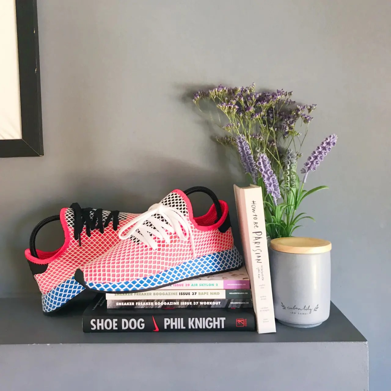 Giày Adidas Deerupt 'Red Blue' CQ2624 — ảnh 3
