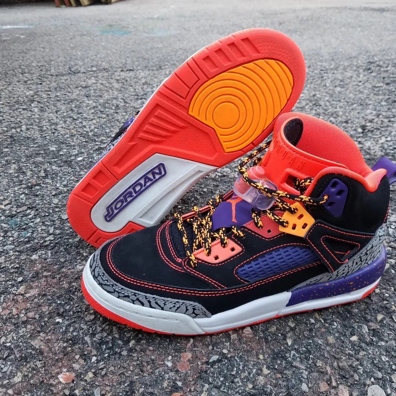 Giày Nike Jordan Spiz'ike GS 'Tasmanian Devil' 317321-025 — ảnh 2