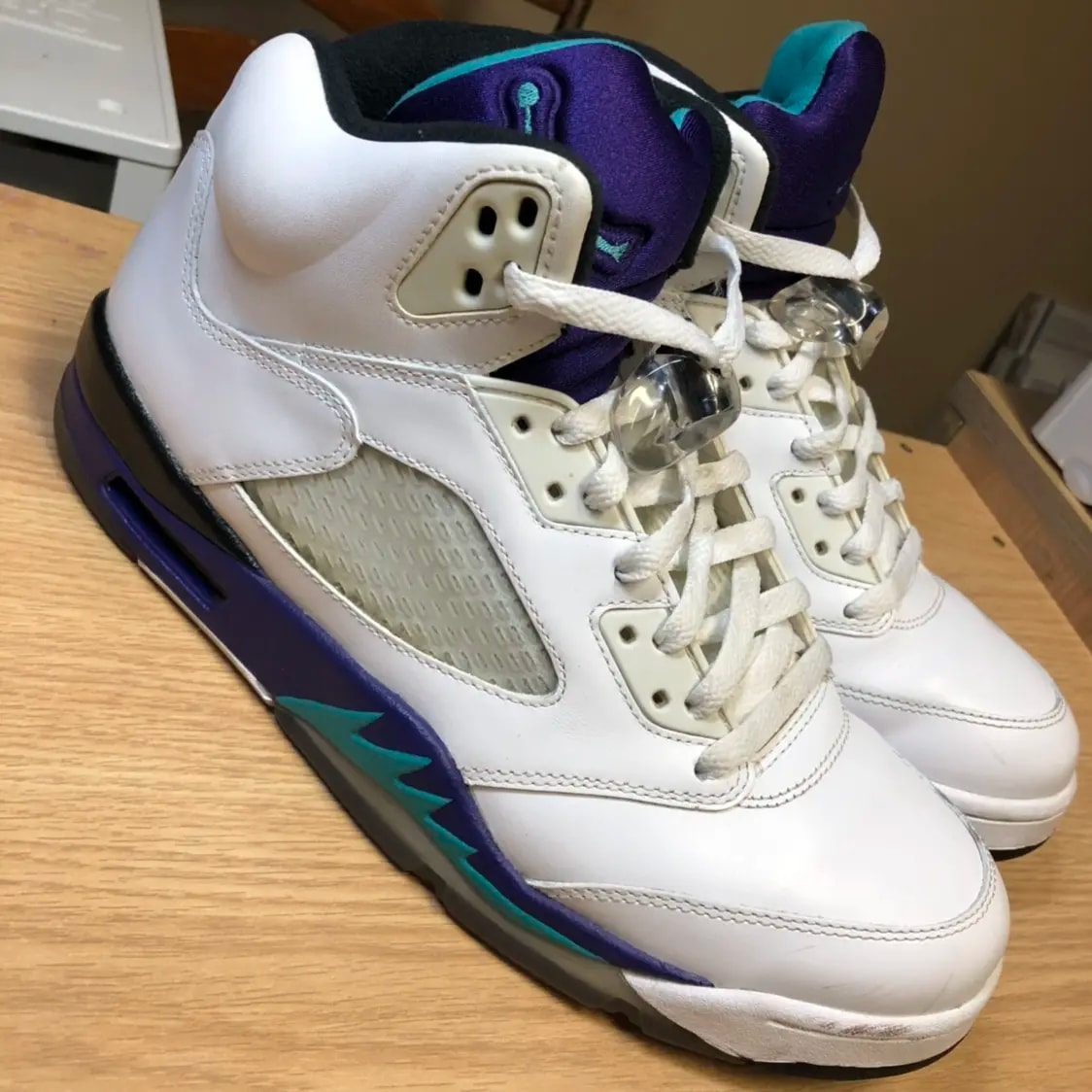 Giày Nike Air Jordan 5 Retro 'Grape' 2013 136027-108 — ảnh 3